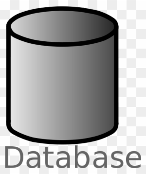 Free Database Symbol Labelled - Royalty-free