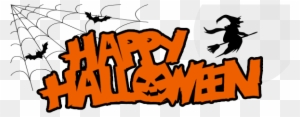Happy Halloween - Happy Halloween Png Orange