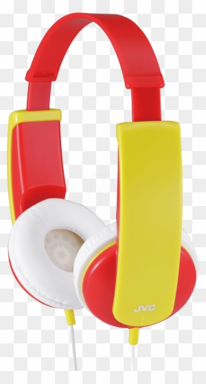 Headphone Clipart Stereo - Ha-kd5-r-e Jvc Kids Headphones Red