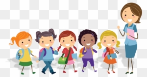 Children Png Cartoon - Teacher And Student Cartoon Png - Free Transparent  PNG Clipart Images Download