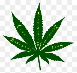 Saint Logo 2 Clip Art At Clkercom Vector Online Royalty - Marijuana Leaf Svg