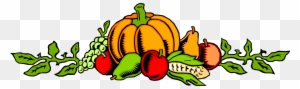 Vector Illustration Of Fall Or Autumn Harvest Pumpkin - Thanksgiving Pictures Free Clip Art