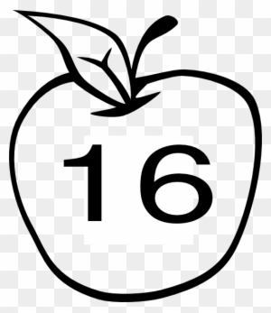 Apple Black And White Clip Art At Clker Com Vector Apple Pictures In Black And White Free Transparent Png Clipart Images Download