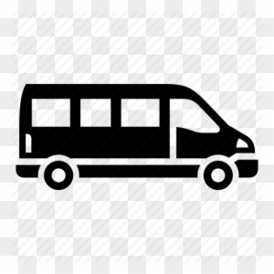 Transport Vector Mover Truck - Sprinter Van Icon
