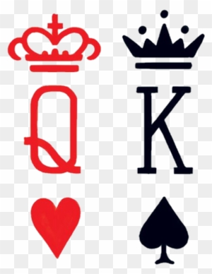 King Clipart Queen King Heart - King Queen Card Symbol