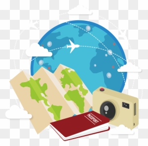 Traveler Vector Travel Globe - Travel