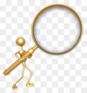 Search Breeds On Line Now - Gold Magnifying Glass Png