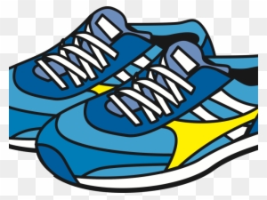 Running Shoes Clipart Transparent - Clipart Sneakers