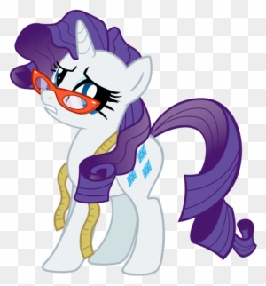 I Realize That The Brightly Colored Glittery Monstrosity - My Little Pony Rarity Confused