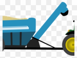 Grains Clipart Wheat Farming - Farmer Tractor Clip