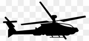 Military Helicopter Sikorsky Uh 60 Black Hawk Boeing - Military Helicopter Black And White