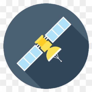 Other Popular Clip Arts - Satellite Flat Icon Png