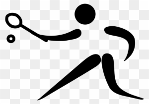 Pictograms Of Olympic Sports - Tennis Pictogram