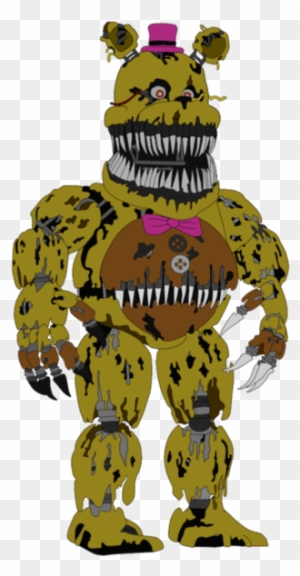 Molten Freddy (Head Wip) transparent background PNG clipart