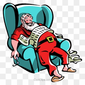 Santa Clipart Chair - Wish List
