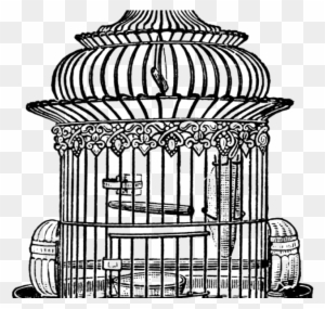 French Vintage Bird Cage - Tampon « Cage D'oiseau »