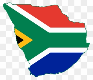 Map Flag Clipart House - South Africa Flag Map