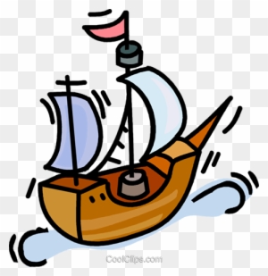 Tall Ship Royalty Free Vector Clip Art Illustration - Ship Gif Clip Art ...