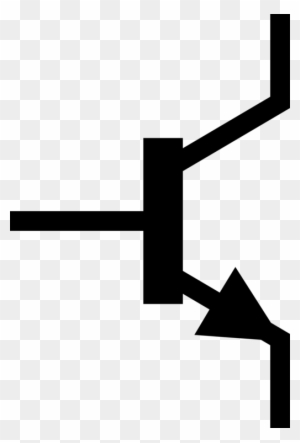 Npn Bipolar Junction Transistor Electronic Symbol Electronic - Transistor Npn British Symbol