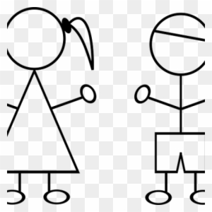 stick figure people boy