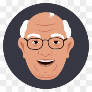 Old Man With Glasses Icon Clipart Computer Icons Avatar - Old Man Icons