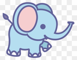 By Dordy - Cute Cartoon Elephant - Free Transparent PNG Clipart Images  Download