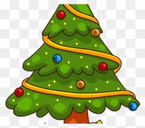 Christmas Tree Clipart Holiday - Christmas Tree Easy Drawing