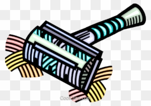Safety Razor Royalty Free Vector Clip Art Illustration - Safety Razor ...