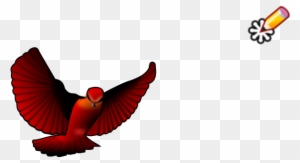 Flying Cardinal Clip Art