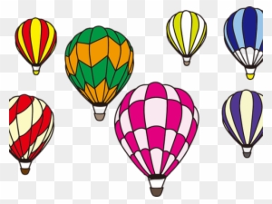 Flight Clipart Different Kind Transportation - Transparent Background Hot Air Balloons Clipart