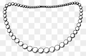 Download Pearl Necklace Clipart Jewellery Necklace Clip Art Pearl Necklace Clipart Black And White Free Transparent Png Clipart Images Download