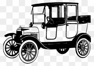 Old Fashioned Car Drawing At Getdrawings - Model T Ford Clipart