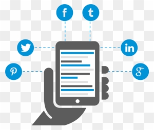 Planning To Market Your Mobile App On Social Media - Png Format Mobile Icons Png