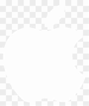 White Apple Logo Transparent Background