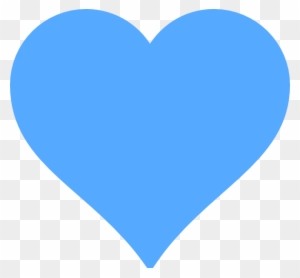 Splendid Ideas Blue Heart Clip Art At Clker Com Vector - Blue Heart Vector Png