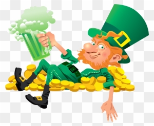 Clipart Of Leprechaun - St Patrick's Day Leprechaun Png
