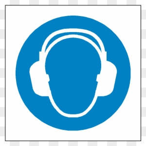 Mandatory Symbol Signs - Ear Protection Safety Sign