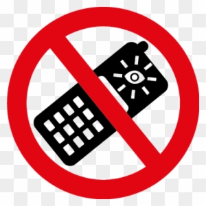 No Camera Phones Symbol - Safety Signs No Mobile Phones