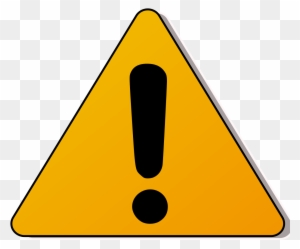 cautious cliparts - caution sign