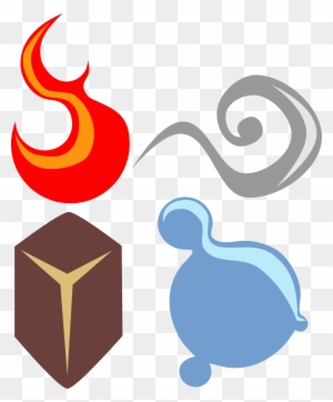 This Free Icons Png Design Of Symbolic Four Elements - Four Elements Clipart