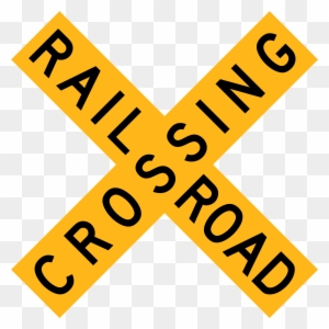 Botswana Road Sign - Railroad Sign