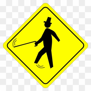 This Free Icons Png Design Of Jaunty Pedestrian - Watch For Falling Ice