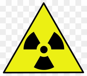 Nuclear Warning Sign Medium 600pixel Clipart, Vector - Nuclear Warning Sign