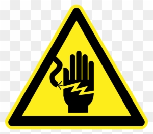 Voltage Hazard Warning Sign - Privacy Clipart