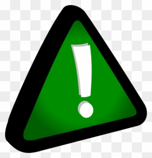 Attention Green Clip Art At Clker - Clipart Attention