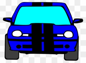 Blue Car Svg Clip Arts 600 X 441 Px - Clip Art
