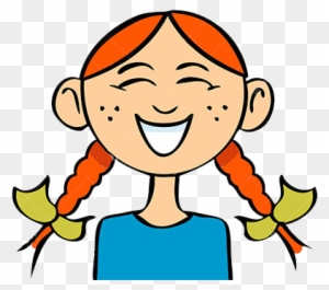 Funny Laughing Girl - Cartoon Picture Of A Girl Laughing
