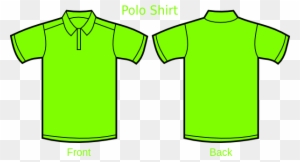 Graphics For Golf Shirt Clip Art Graphics - Polo T Shirt Template