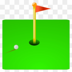 Mini Golf Clip Art Golf Flag Ball Clip Art At Clker - Golf Clip Art