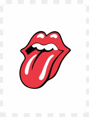 The Rolling Stones Tongue Logo 1971 Lithograph - Rolling Stones Lips Logo